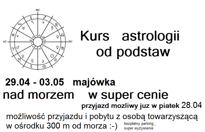 kurs astrologii majówka 2023
